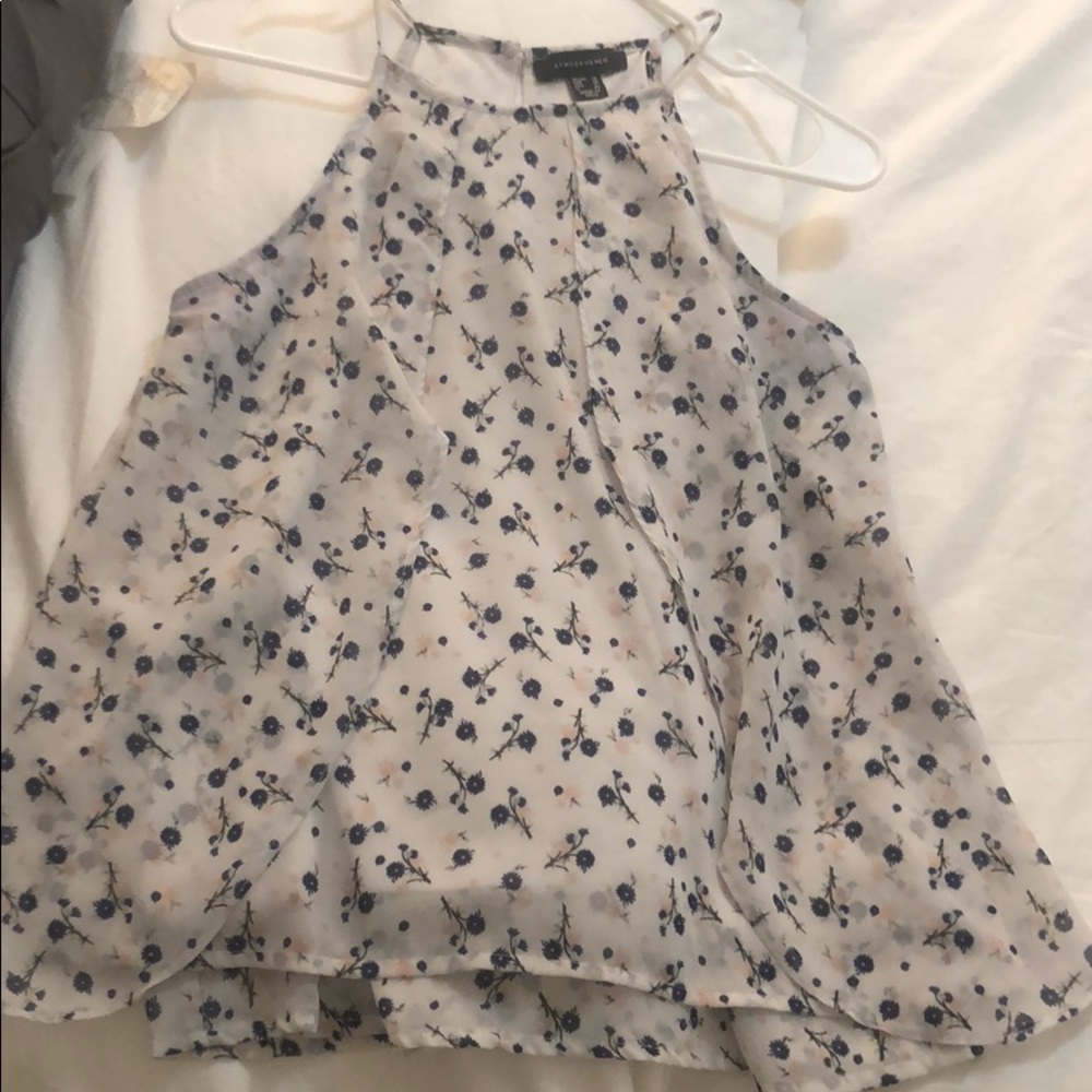Floral print tank top
